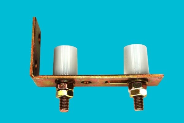 Rolna klizne kapije sa nosacem fi 31mm bela Kv