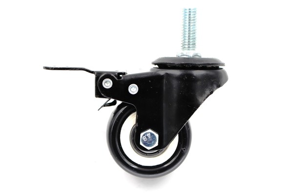 Tockic 50mm M10 crni okretni sa kocnicom Kv