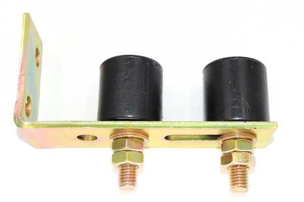 Rolna klizne kapije sa nosacem fi 41mm crna Kv